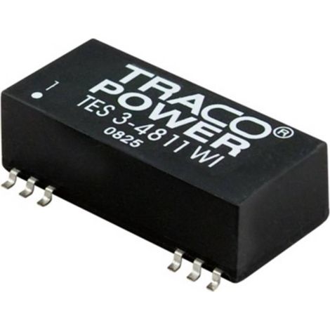 TracoPower TES 3-4823WI Convertisseur CC/CC CMS 48 V/DC 15 V/DC, -15 V/DC 100 mA 3 W Nbr. de sorties: 2 x Contenu 1 pc( (1/2)