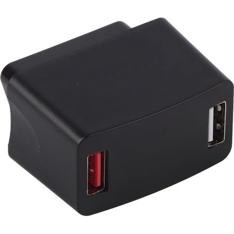 Prise chargeur USB double MINI OBD ABS durable avec affichage tension pour voiture 12/24V (1/5)
