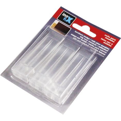 Cale en plastique transparent (Blister 3 unités) INOFIX (1/2)