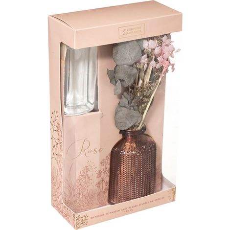 Duft-Diffusor mit Blumendekoration in einer Vase, 100 ml