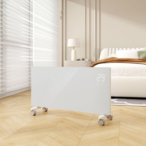 Radiateur 2000W sans hélice – certifications européennes – pose possible en quelques minutes – blanc