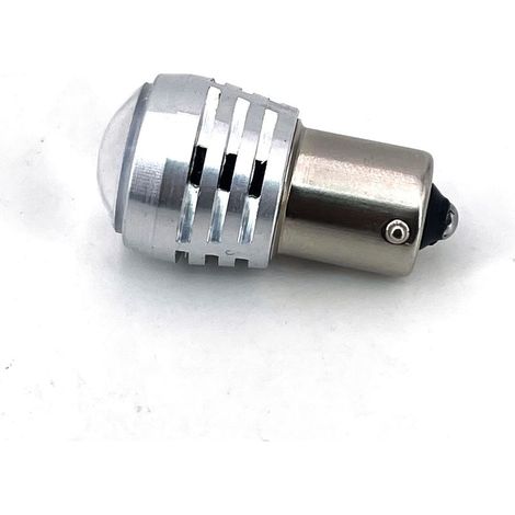 Feu de Recul LED Ultra-Lumineux 1pc – Alarme Sonore 115dB, Ampoule XBD 10W (Compatible P21W/1156/BA15S), Robuste pour Camions, Camping-Cars et Motos, Installation Facile, Tension 24V (1/5)