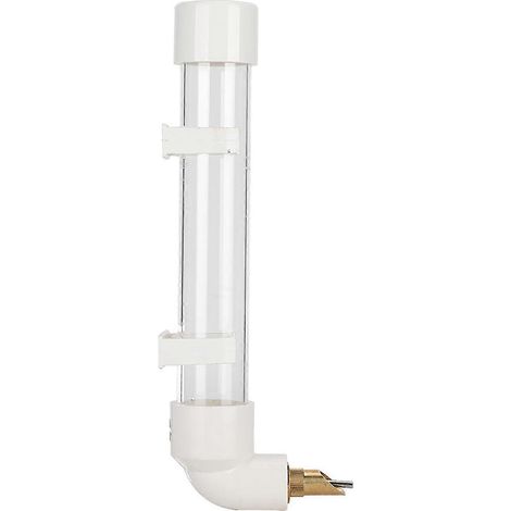 Abreuvoir automatique à tétine PinFier pour perroquets avec 2 boucles, outils pour boire les oiseaux (S) (1/2)