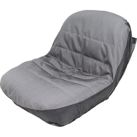Housse de Siège de Tondeuse Autoportée Imperméable en Tissu Pochette de Rangement Compatible Tracteur sans Accoudoirs pour Usage Extérieur (1/5)