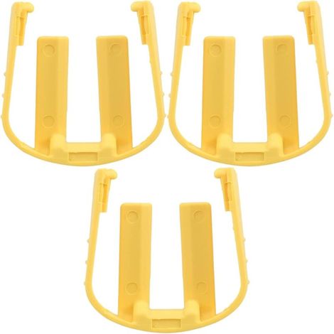 Set mit 3 Schnellkupplungen für Waschanlagen, gelber Schlaufenclip, passend für Kärcher K2, K3, K7 Modelle
