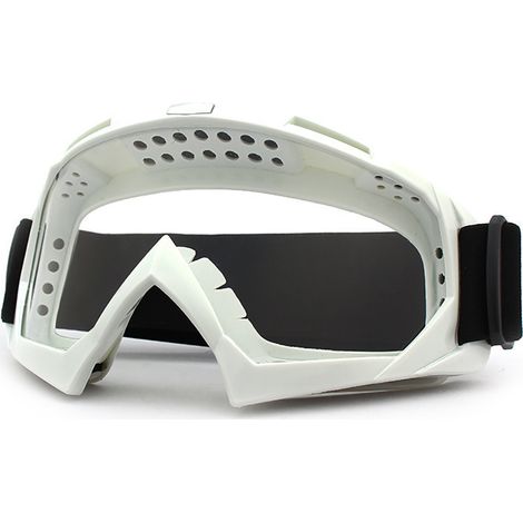 Lunettes de moto pour motocross et VTT - Lunettes de protection avec protection UV pour course et conduite de vélo (1/4)