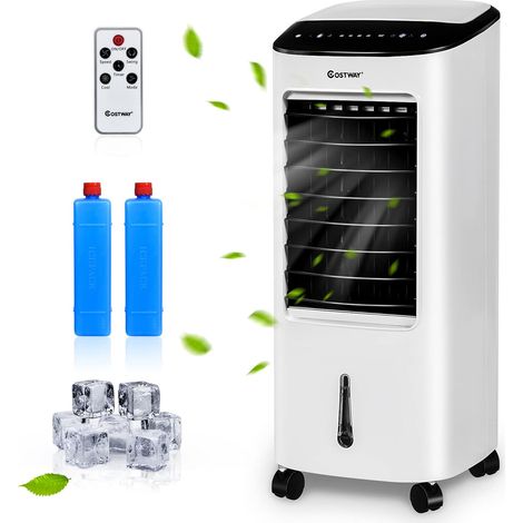 Rafraîchisseur d'air 3 en 1 COSTWAY 65W Blanc (1/5)