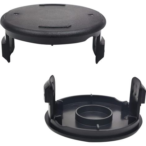Couvercle de bobine pour débroussailleuse Hyper Tough HT19-401-003-06 et HT19-401-003-07, pièces de rechange pour débroussailleuse Hyper Tough 20 V Max, noir, lot 2 (1/5)