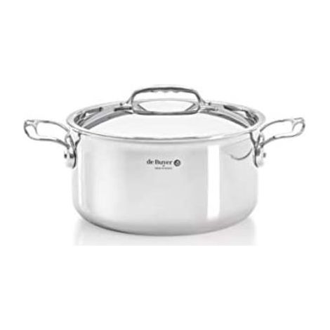 De Buyer, MINI CACEROLA CON TAPADERA AFFINITY ø24 CM,3742.24 (1/4)
