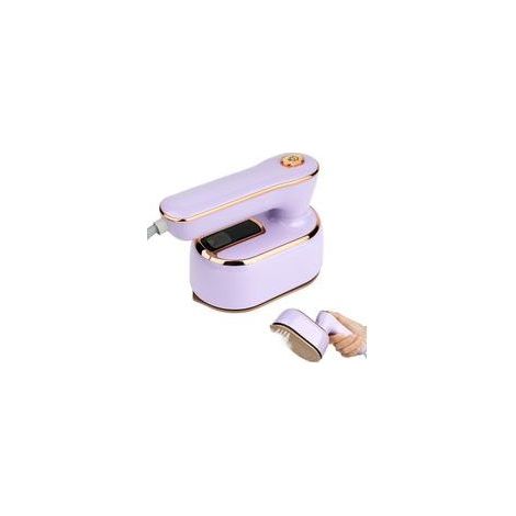 Violet, Fer à Vapeur Mini, 1000W Mini Fer à Vapeur Portable Fer à Vapeur de Ménage Portable Fer à Vapeur Pliable, Fer à Repasser de Voyage pour la Maison et les Voyages, 20s de Chauffage Rapide (1/5)