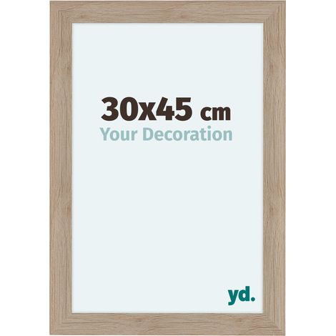 yd. - Cadre photo 30x45 - Chene Clair - MDF - Como (1/5)