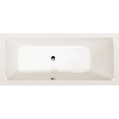 Baignoire rectangulaire MIMOA 170x80x39cm, ivoire