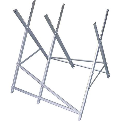 Soporte metálico plegable para troncos (1/3)