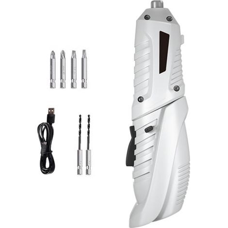 Tournevis multifonctionnel 250 tr/min avec embouts métalliques, kit d'outils de réparation pour téléphones portables, ordinateurs et appareils électroménagers. (1/5)