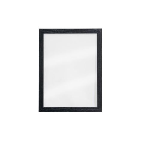Cadre en verre et bois - SECURIT - Woody - 30x40cm - Surface inscriptible - Feutres-craie inclus (1/3)