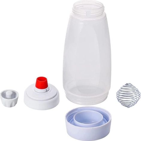 BlenderBall 1L Pfannkuchenteigspender, integrierter Schneebesen, Silikonausgießer, spülmaschinenfest (1/5)