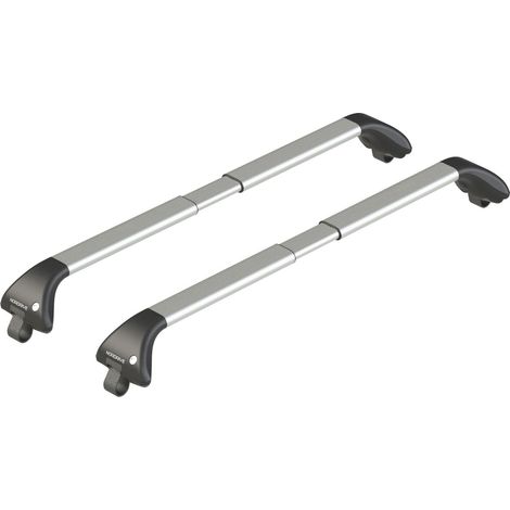 Snap Alu Rail, set completo barre portatutto telescopiche in alluminio - S - F1