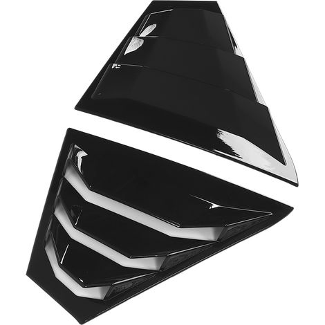 Jeu de 2 Persiennes Latérales Arrière en ABS pour Nissan Teana / Altima 2019-2021, Caches Déflecteurs de Vitre, Pare-Soleil Auto, Accessoires de Remplacement, Style Sportif (1/5)