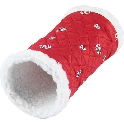 Tunnel de jeu chaud et amusant pour animaux de compagnie (hamster, lapin, furet, cochon d'Inde) - Jouet à 2 voies