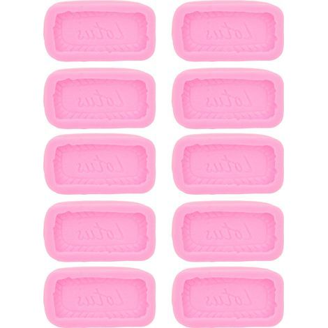 10 Silikonformen für Schokoladenkekse, dekorative Kuchenformen für selbstgemachtes Gebäck (1/5)