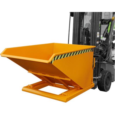 Bauer Südlohn Bac à bascule NK 75, peint, orange jaune (1/3)