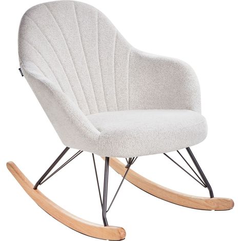 Rocking Chair SKALE Fabric Off-White