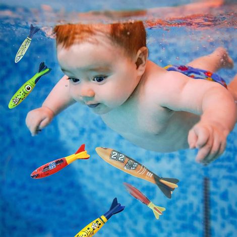 16 Pierres Précieuses De Plongée – 8 Formes – Jouets Piscine Enfant 3-8 Ans – Couleurs Aléatoires
