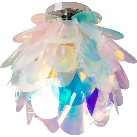 Deckenleuchte Deckenlampe Schlafzimmerleuchte 1 flammig bunt E27 D 40 cm