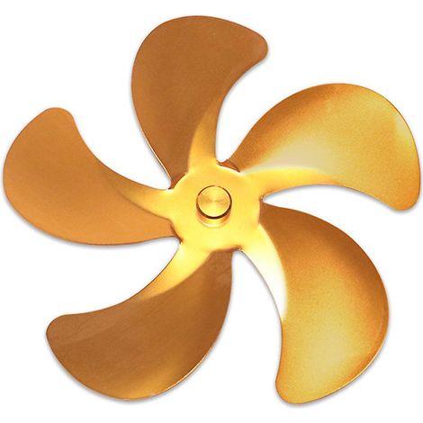 pales ventilateur à chaleur accessoires lame de ventilateur pour brûleur à bûches ventilateur de cheminée poêle à bois poêle à bois