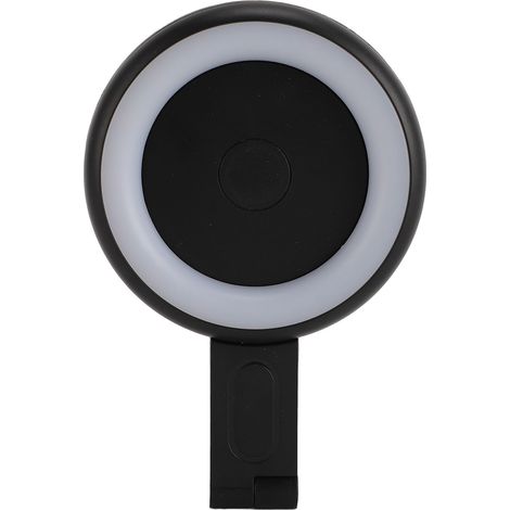 Lampe LED pour téléphone et tablette avec 3 modes de couleur, haute luminosité, angle de vision réglable à 180°, chargement USB et longue autonomie. (1/5)