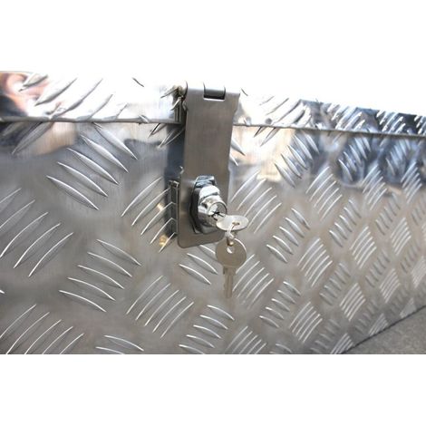 Fondo de transporte de aluminio para EnergyTube. Aprox. 95 ltr. Poignés. Bloqueo de llave. Cilindro de gas