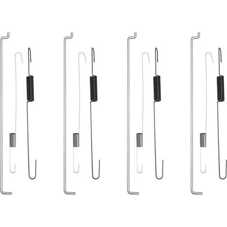 4-teiliges Drosselklappen-Rückholfeder-Set, Reglerbaugruppe, Pleuelstange, Kraftstoffgeneratorregler, Zubehör passend für GX140, GX160, GX200