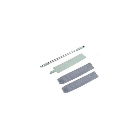Plumeau Télescopique,Plumeau Microfibre avec Poignée en Acier Inoxydable,Lavable Flexible Brosse à Poussière pour Canapé-lit Meuble Plancher Poussière Domestique (1/5)