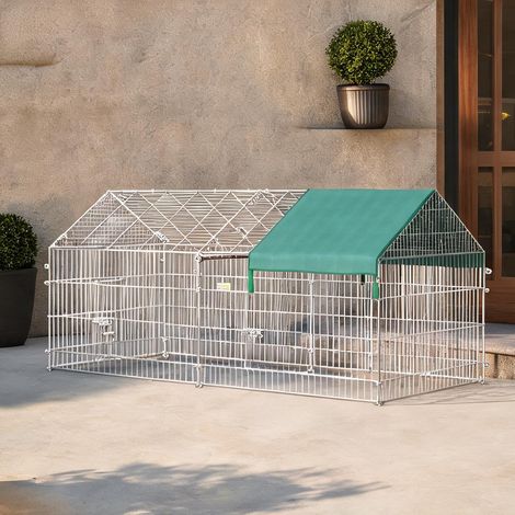 Cage pour rongeur en acier plastique 220 x 103 x 103 cm (1/5)