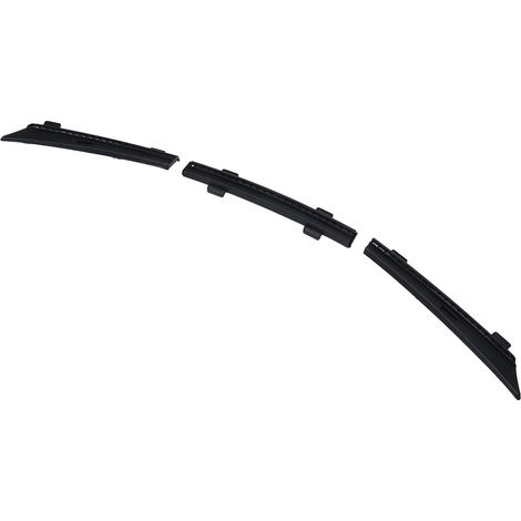 Cache avant étanche au châssis, joint d'étanchéité, fixation solide, noir, anti-poussière, remplacement pour Tesla Model 3 2017-2022 (1/5)
