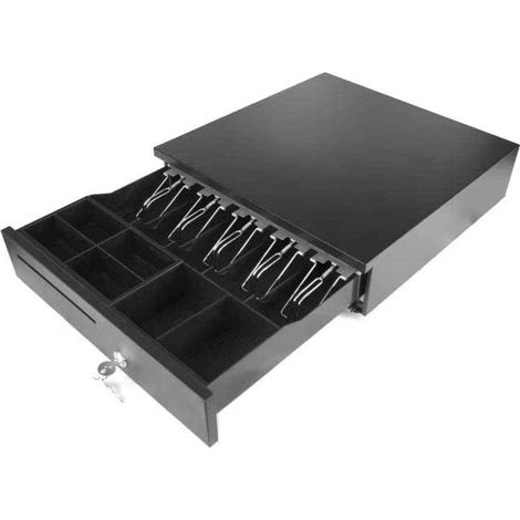 Iggual iron-35 Kassenschublade 42cm 5+6 schwarz