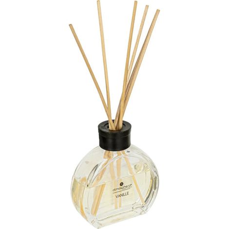 Diffuseur de Parfum & 6 Bâtonnets "Haly" 50ml Vanille (1/2)