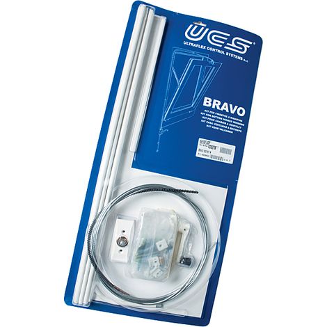 Ferme imposte à câble bravo - Longueur : 3 M - Teinte : Blanc - ULTRAFLEX