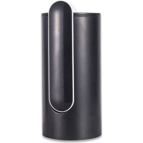 Distributeur d'eau pliable, rechargeable par USB, automatique et portable, pompe à eau électrique noire 4W (1/5)
