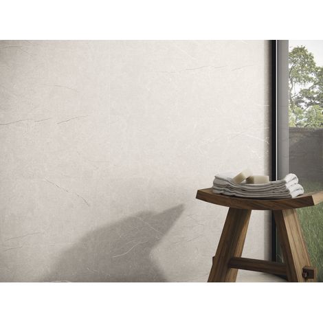 Carrelage imitation pierre Balt Gris 30x90 cm
