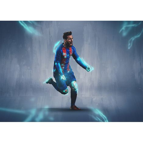 Papier peint panoramique Football - Joueur de Foot - 130 cm x 92 cm (1/2)