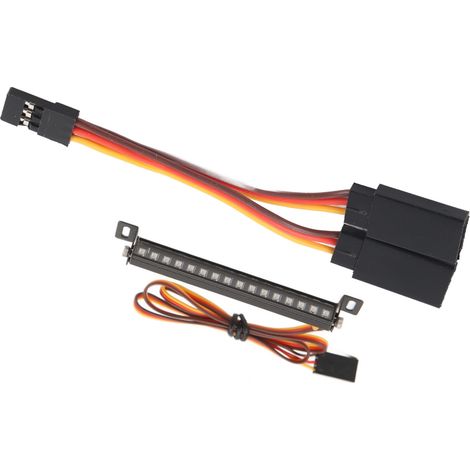 RC-Car-Dachleuchte, 16 Hochleistungs-LEDs, robust, verschiedene Farben, Ersatz für Traxxas TRX4M Defender (1/4)