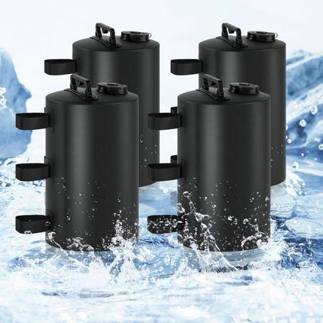 Poids pour Tonnelle 88 lbs (10L),Sac de Lestage Anti-Vent Portables,Poids pour Les Jambes,Réutilisable,Kit 4 Pièces (1/4)