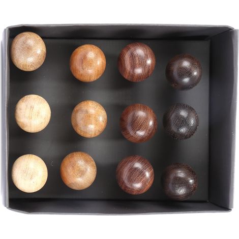 Boutons de porte en manguier (Lot de 12)
