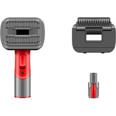 Convient pour aspirateur Dyson V7V8V10V11V15, brosse pour animaux de compagnie, 3 jeux de têtes d'aspiration pour poils de chien et de chat