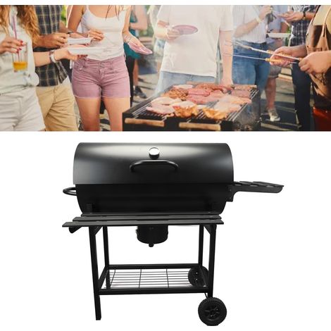 Attrezzatura per barbecue, fornello da giardino multifunzionale in acciaio legato, smontabile, ideale per campeggio e giardino. (1/4)