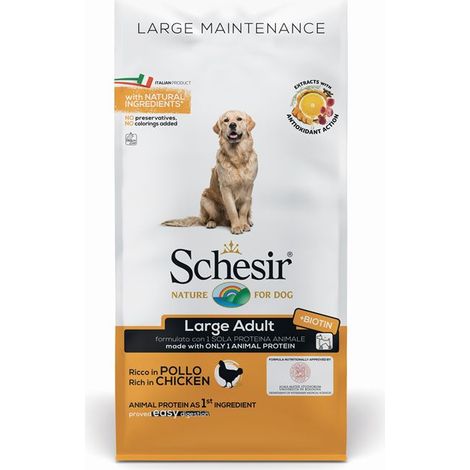 Schesir Dog Large Mantenimento Pollo - Sacco 12 Kg - (1/2)