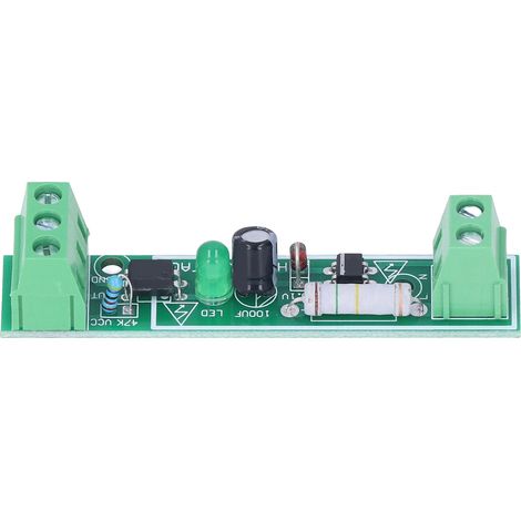 Module d'isolation optique à 1 canal, carte d'isolation par optocoupleur, détection de tension pour automate programmable 220 V CA (1/5)