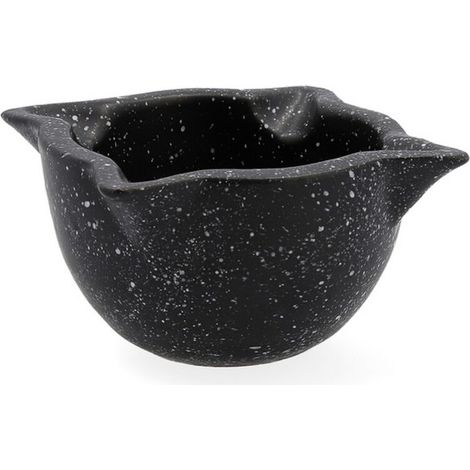 MORTERO 13X8CM NEGRO CON MOTAS EBANO QD - ADI (1/5)