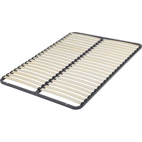 SLIMKIT - Cadre à Lattes 2x22 à Assembler 140x190 Métallique (1/2)
